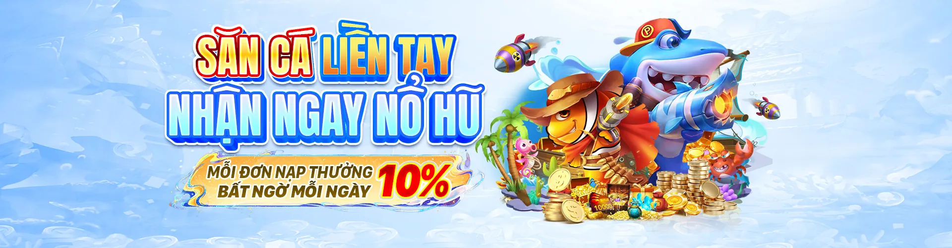 Game Bắn Cá SV288 với đồ họa sống động và cơ hội thắng lớn